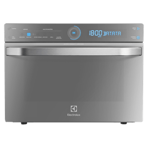 Micro-ondas Electrolux 32L cor Inox Espelhado com Função Aircook e Grill (MGA42)