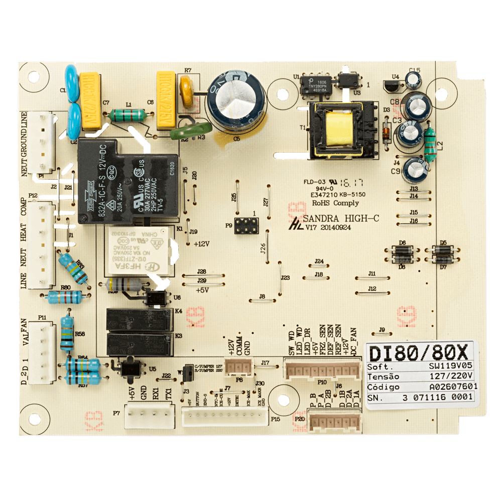 A02607601-PLACA-POTENCIA-REFRIGERADOR--DI80X-DT80X
