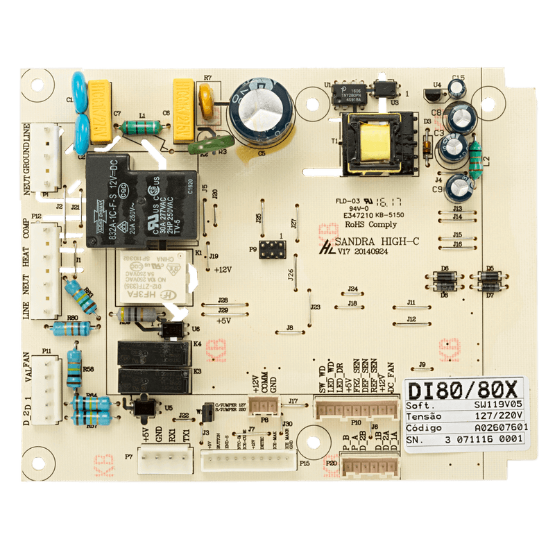 A02607601-PLACA-POTENCIA-REFRIGERADOR--DI80X-DT80X