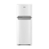 Foto-frontal-da-geladeira-Continental-frost-free-duplex-branca-modelo-TC56-com-puxador-na-cor-prata-horizontal-embutido-entre-as-portas-da-geladeira-e-do-freezer.