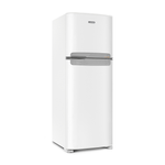 Foto-lateral-da-geladeira-Continental-frost-free-duplex-branca-modelo-TC56-com-puxador-na-cor-prata-horizontal-embutido-entre-as-portas-da-geladeira-e-do-freezer.