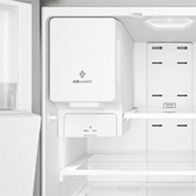 Geladeira 3 portas french door inverse 538L dispenser água DM85X