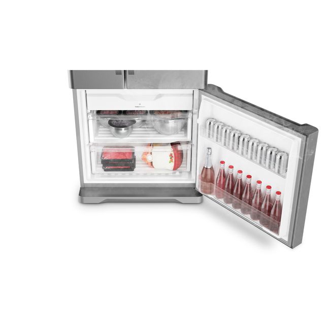 Geladeira 3 portas french door inverse 538L dispenser água DM85X
