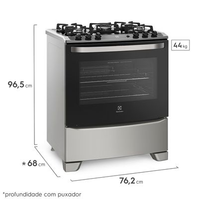 fogao-de-piso-com-mesa-de-vidro-e-tripla-chama-silver-electrolux--76usv--Medidas
