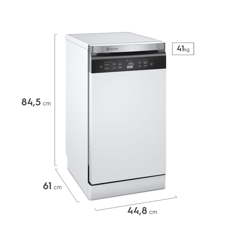 Dishwasher_LL10B_Perspective_Dimension_Electrolux_Portuguese