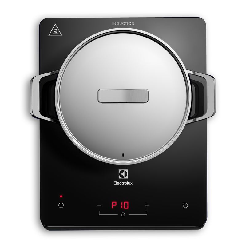 Cooktop_Chronos_FrontViewInoxPan_Electrolux_Portuguese