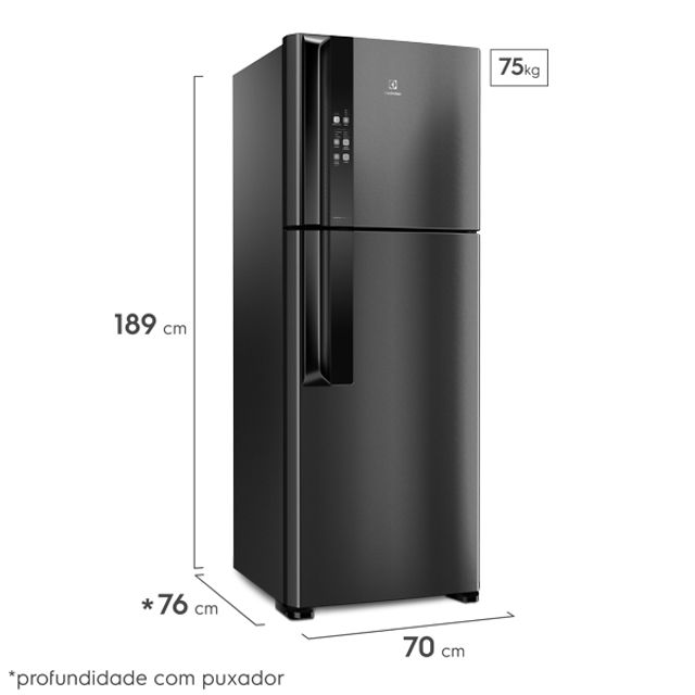 Geladeira-Electrolux-Top-Freezer-Frost-Free-Efficient-Black-Inox