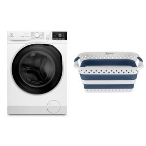 Lava e Seca Electrolux 11kg Branca Inverter (LSP11) + Cesto Dobrável para Roupas Electrolux