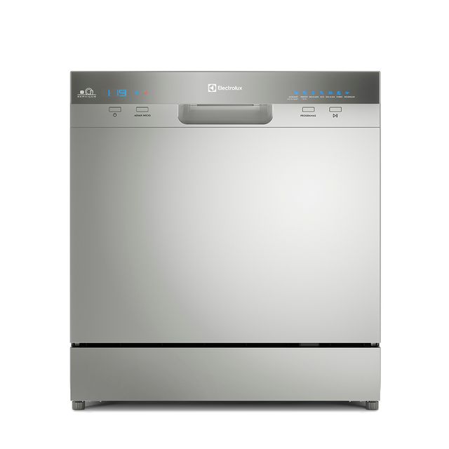 Lava-louças Electrolux LL08S de oito serviços vista frontal