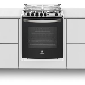 Fogão 4 Bocas de Embutir Electrolux Preto com Grill e Tripla Chama (56EBT)