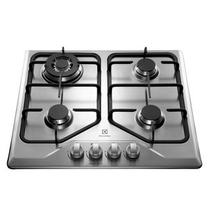 Cooktop 4 Bocas Electrolux a Gás Inox com Tripla Chama (GT60X)