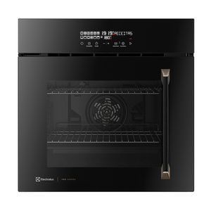 Forno de Embutir Electrolux Elétrico 80L Pro Series com Grill Preto (OE9VT)