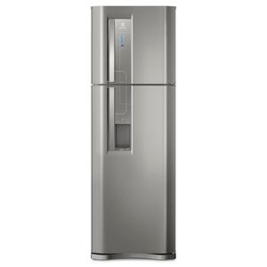 Geladeira Electrolux Frost Free 382L Dispenser de Água Duplex Cor Inox (TW42S)