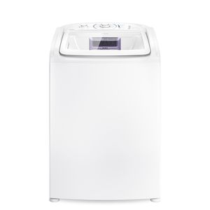 Máquina de Lavar Electrolux 15kg Branca Essential Care com Filtro Fiapos e Tecla Economia (LES15)
