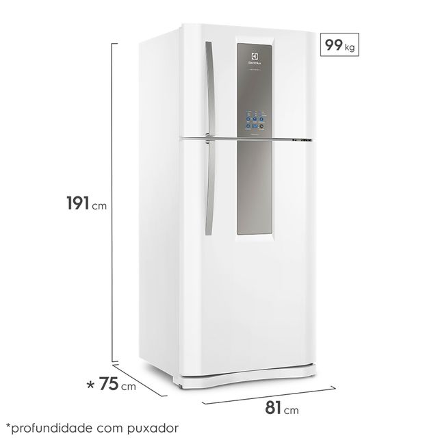 Geladeira frost free 553 Litros branca Infinity DF82