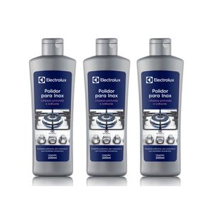 Kit Polidor para Inox Electrolux 200ml 3 unidades