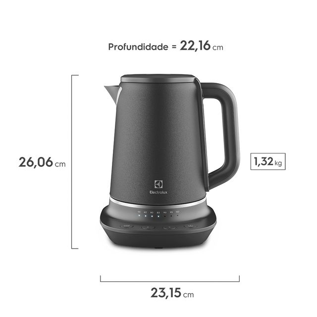 Chaleira Elétrica Electrolux Expert EKP70)