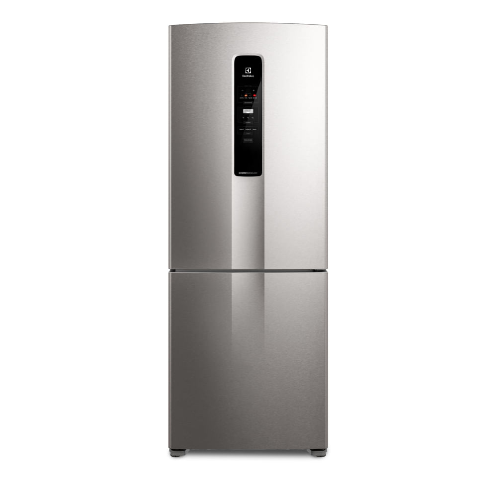 Geladeira/refrigerador 490 Litros 2 Portas Inox Bottom Freezer Efficient - Electrolux - 220v - Ib54s