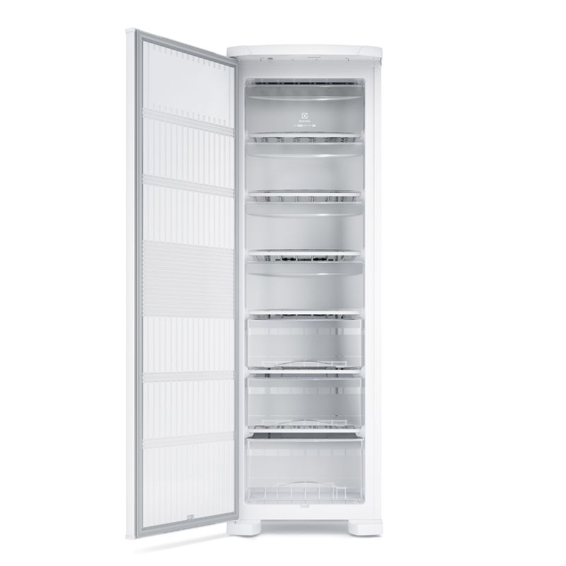 Freezer_FE27_Front_Open_Empty_Electrolux_Portuguese-detalhe1