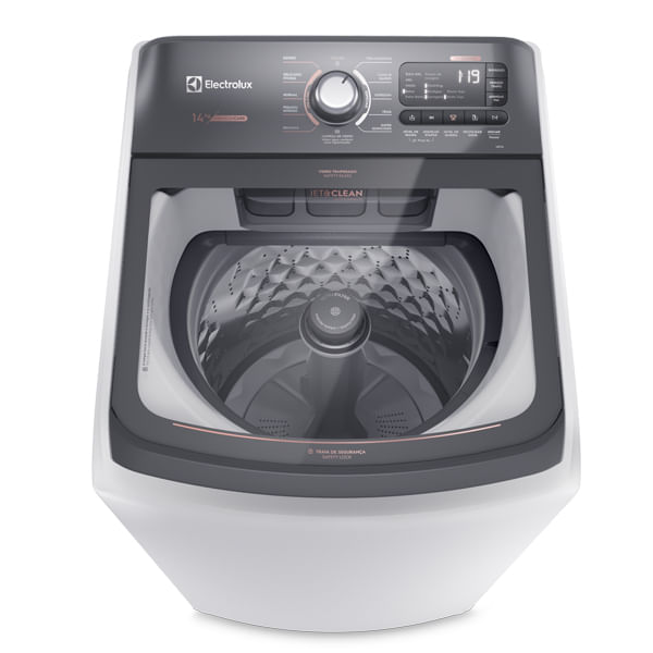Máquina de Lavar 14kg Electrolux Premium Care com Cesto Inox, Jet&clean e Time  Control (LEC14) 220V