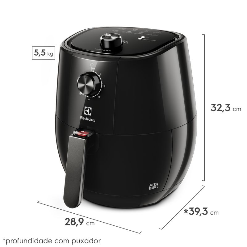 AirFryer_EAF10_Dimensions_Electrolux_portuguese-medidas