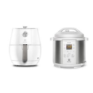 Kit Air Fryer 3,2L  +  Panela de Pressão Elétrica (EAF11)+(PCC21)