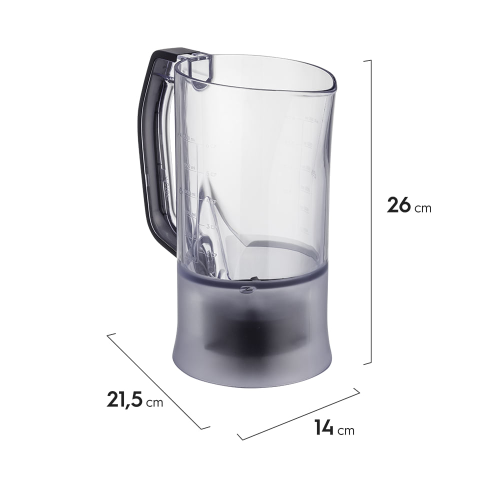 るる Liquidificador Electrolux 1000W 2.7L Efficient com TriForce 5