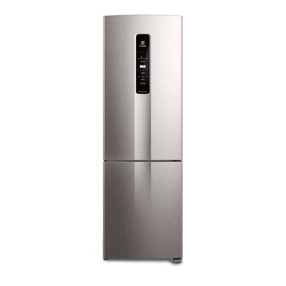Geladeira/refrigerador 400 Litros 2 Portas Inox Bottom Freezer Efficient - Electrolux - 220v - Ib45s