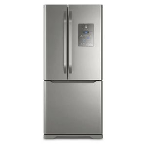 Geladeira Electrolux Frost Free 579L Efficient HortiNatura 3 Portas Cor Inox (DM84X)