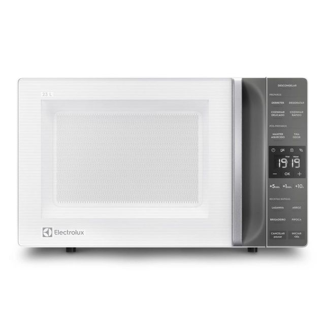 Melhor micro-ondas custo-benefício: Electrolux ME23B branco de 23 litros
