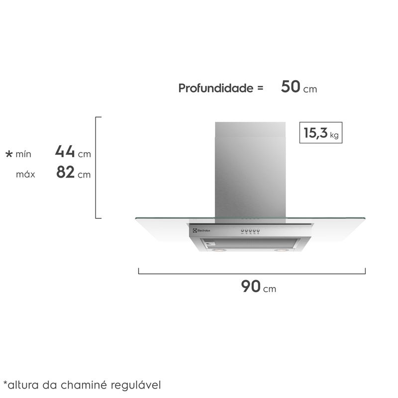 Hood_CE90VX_Dimensions_Electrolux_Portuguese