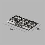 Cooktop_63865CBA089_IsometricCooktop_Electrolux_Portuguese