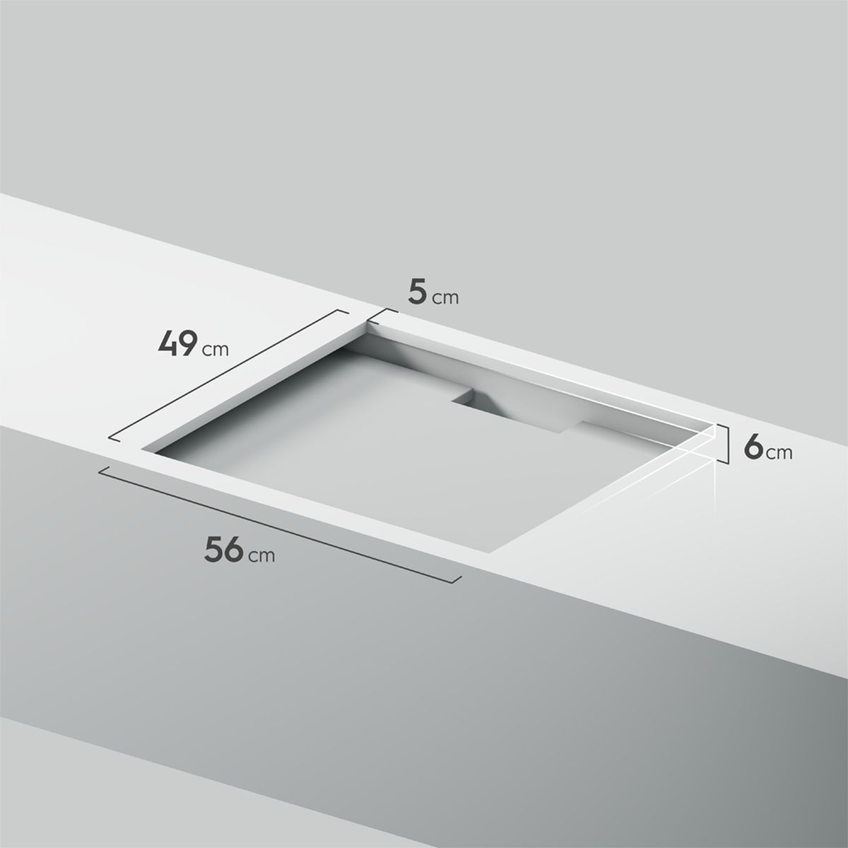 Cooktop_Induction_IE6LP_IsometricCountertop_Electrolux_Portuguese-3