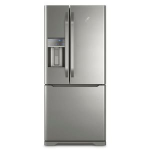 Geladeira Electrolux Frost Free Inverter 538L Efficient 3 Portas Cor Inox (DM85X)