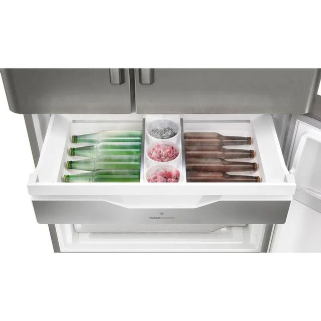Geladeira frost free 3 portas inverse inox DM86X