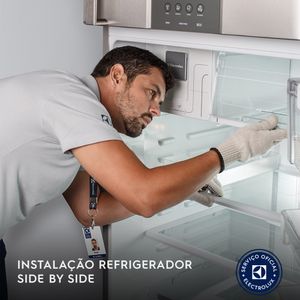 Instalação de Geladeira Side by Side Electrolux