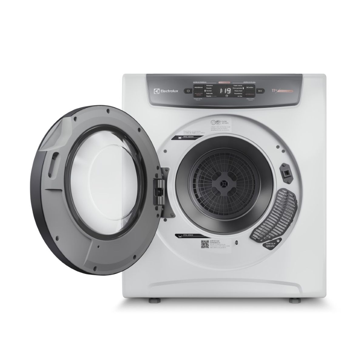 Dryer_SVB11_Opened_Electrolux_Portguese_QRCode-4500x4500