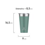 Insulated_Tumbler_600ml_Green_FrontView_Specs_Electrolux-1500x1500