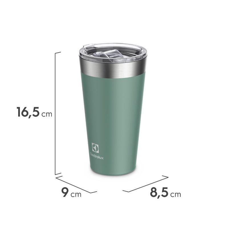 Insulated_Tumbler_600ml_Green_Perspective_Specs_Electrolux-1500x1500