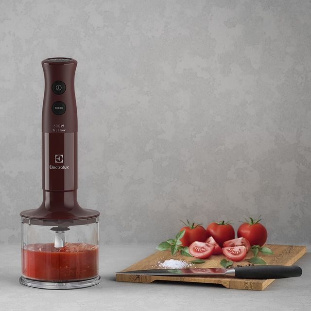 Mixer 3 em 1 Electrolux Vermelho Escuro 600W Haste em Inox e