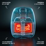 Airfryer_EAF16_ConceptView_Feature_Claim_Electrolux_Portuguese-4500x4500