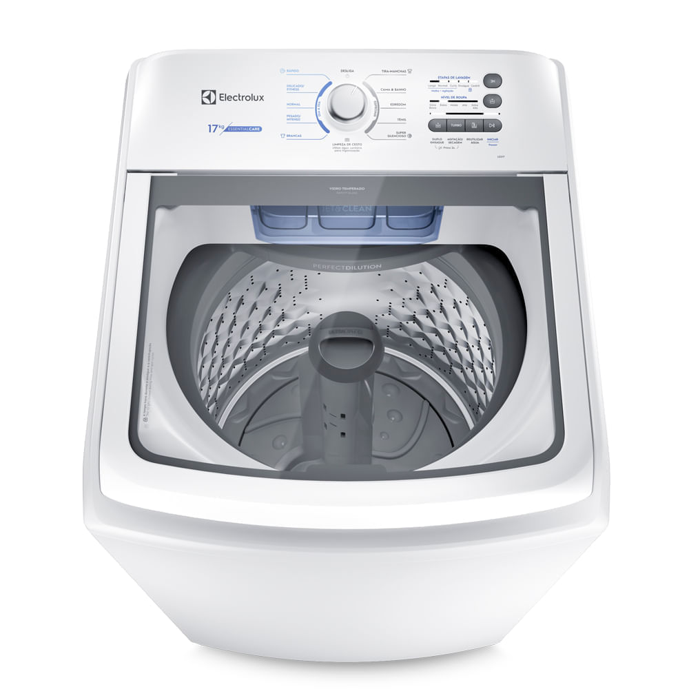 Máquina de Lavar Electrolux 17kg Branca Essential Care com Cesto Inox e Jet&Clean (LED17) é boa?
