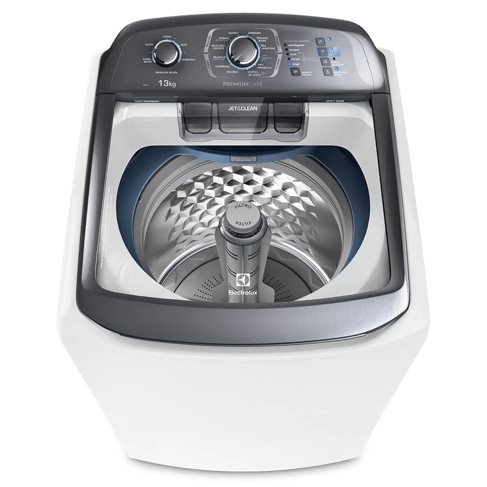 Menor preço em Máquina de Lavar Premium Care 13kg Branca Conectada App Electrolux  (LWI13)