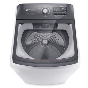 Máquina de Lavar Electrolux 17kg Branca Premium Care com Cesto Inox e Jet&clean (LEC17)