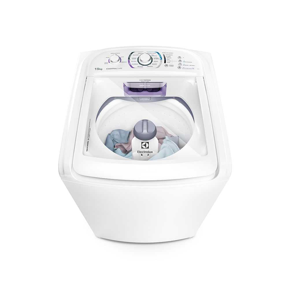 Máquina de Lavar Electrolux 15kg Branca Essential Care com Filtro Fiapos e Tecla Economia (LES15) é boa?