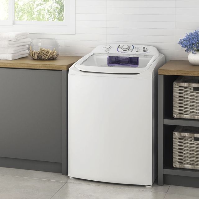 Máquina de Lavar Electrolux 13kg Branca Turbo Economia com