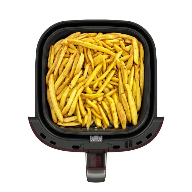 Air Fryer Electrolux p/ Rita Lobo 5,6L Vermelha Escura Efficient