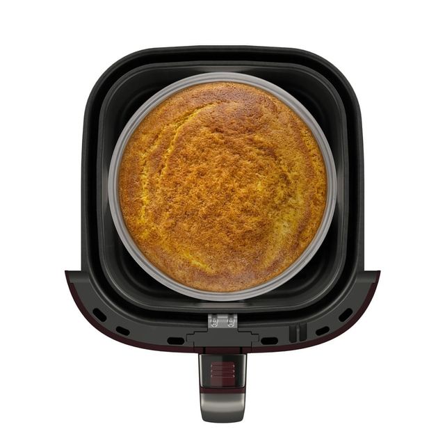 Air Fryer Electrolux p/ Rita Lobo 5,6L Vermelha Escura Efficient