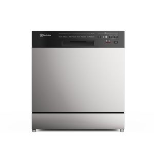 Lava-Louça Electrolux 8 Serviços Inox com Programa Lava & Seca 50 min (LS08E)