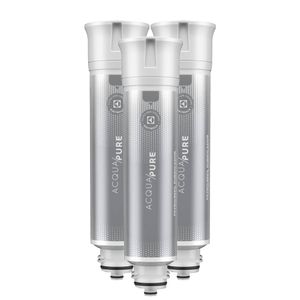 Kit 3 Filtros/Refis Originais de Água Acqua Pure para Purificador Electrolux PE12A/PE12B/PE12G/PE12V/PE12P